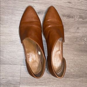 Brown ankle boots